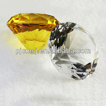 Coeur de forme bule diamant en cristal comme décoration &amp; cadeau de mariage